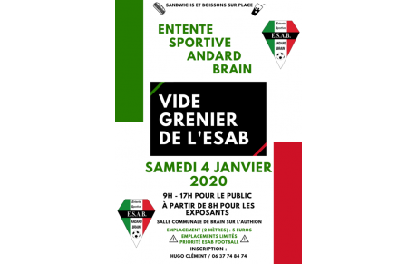 Vide Greniers ESAB FOOTBALL