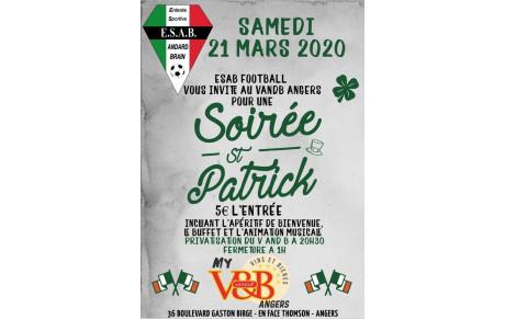 Soirée St Patrick