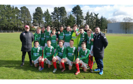 U15 : VICTOIRE EN CHALLENGE DE L'ANJOU